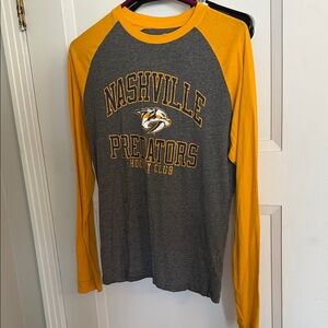 NHL Gray and Yellow Apparel